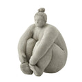 "Serenità" — Sitting Woman Sculpture