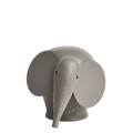 "Grigio" — Wooden Elephant Figurine