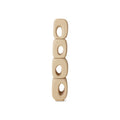"Anelli" — Abstract Wooden Sculpture
