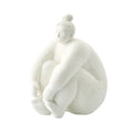 "Quiete" — Sitting Woman Sculpture
