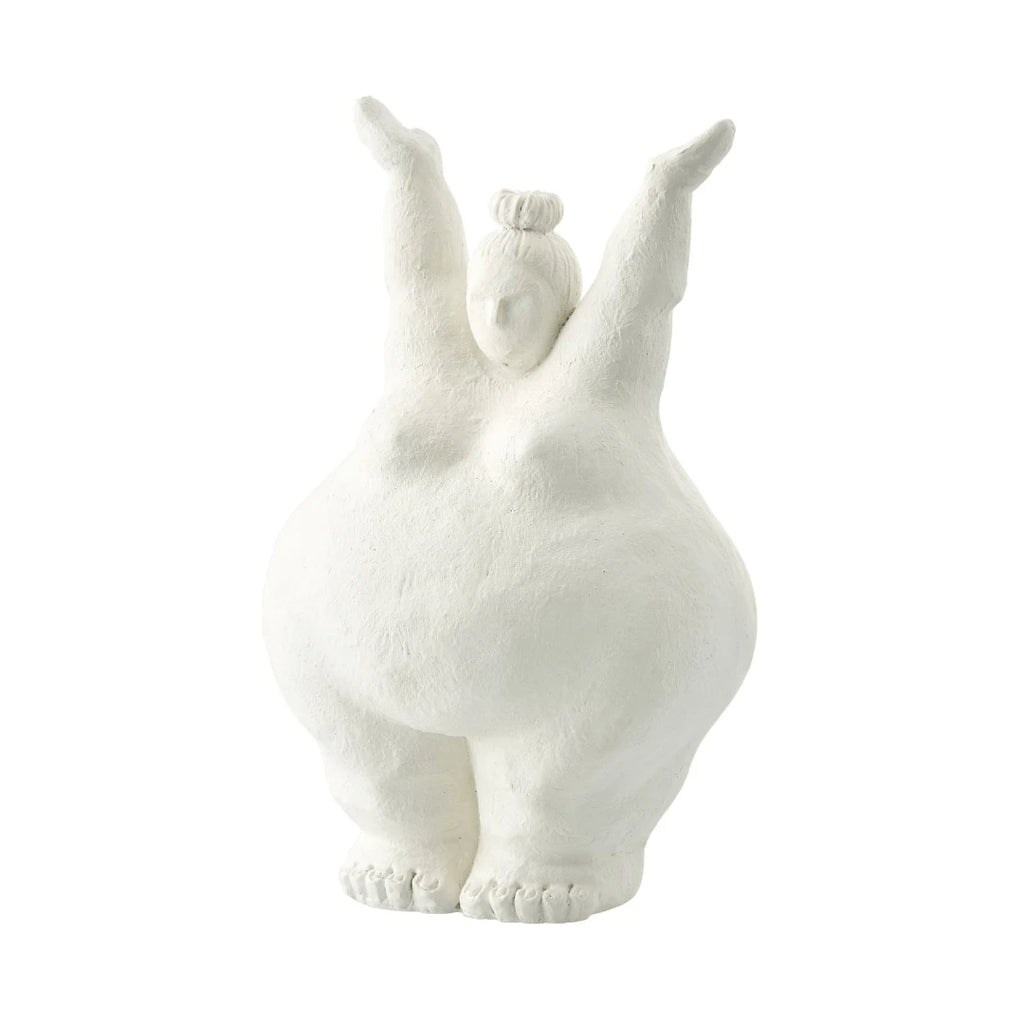"Festa" — Woman Sculpture with Raised Arms