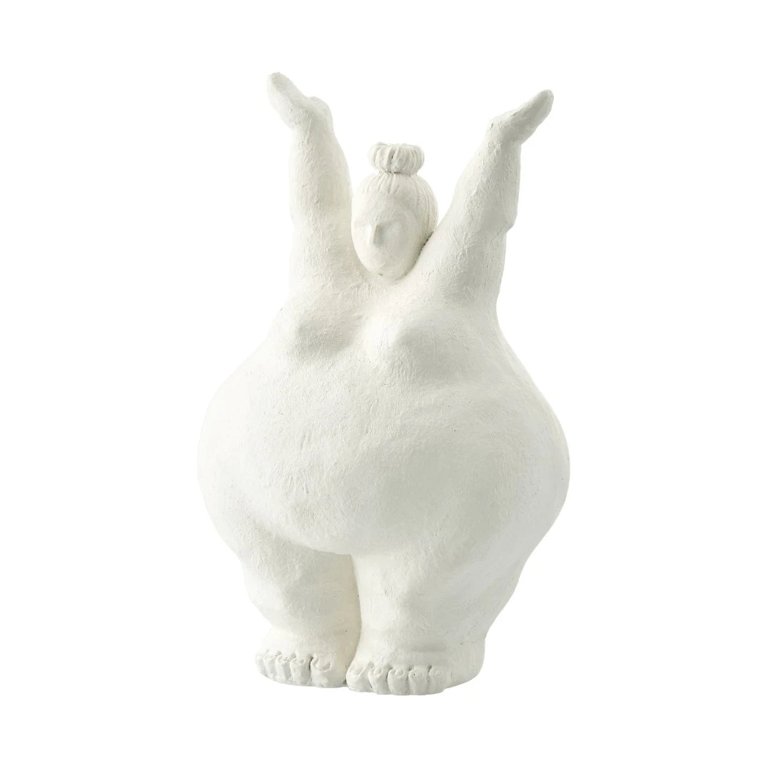 "Festa" — Woman Sculpture with Raised Arms