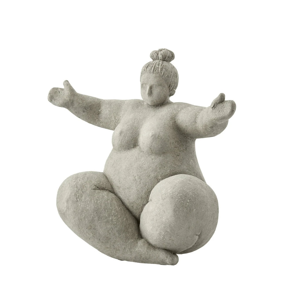 "Gioia" — Woman Sculpture with Open Arms