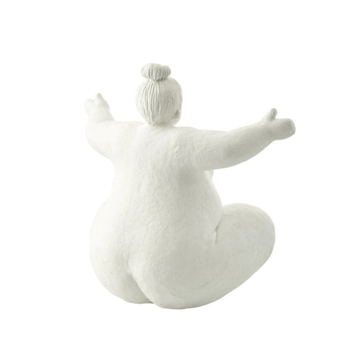 "Abbraccio" — Woman Sculpture with Open Arms