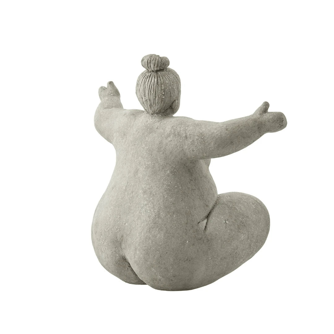 "Gioia" — Woman Sculpture with Open Arms