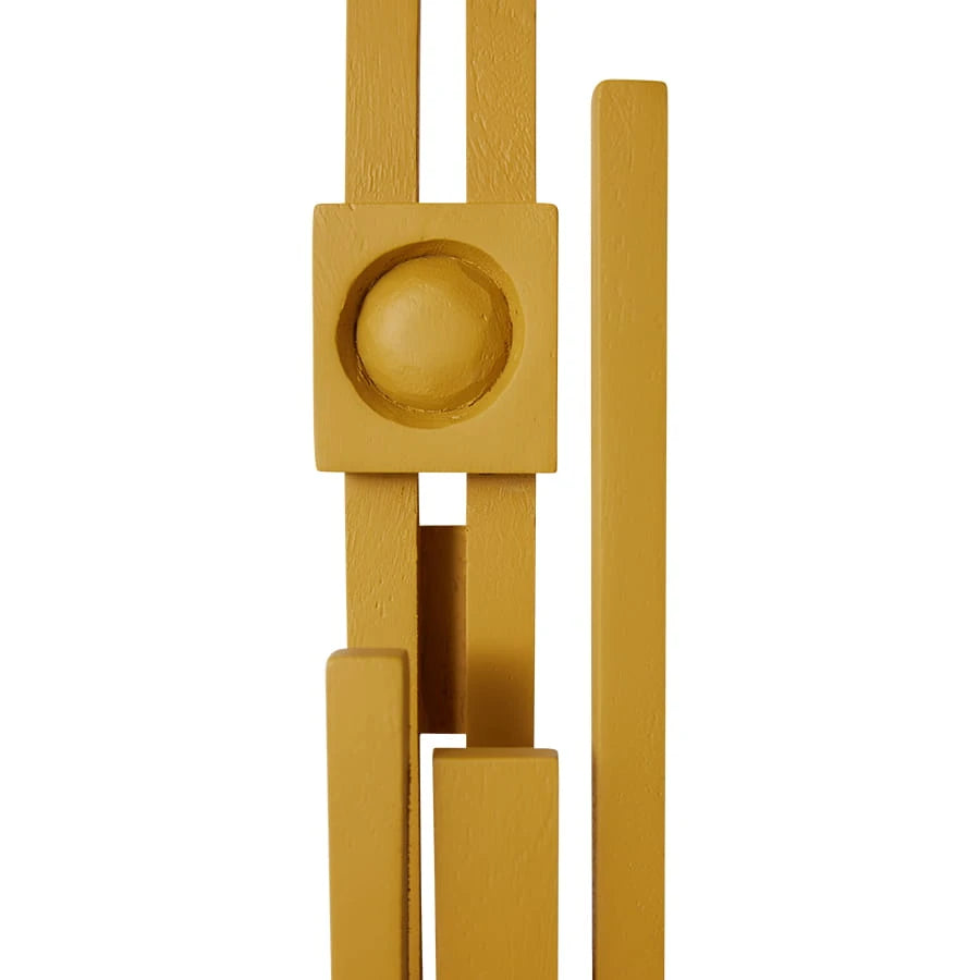 "Costruzione" — Geometric Tower Sculpture