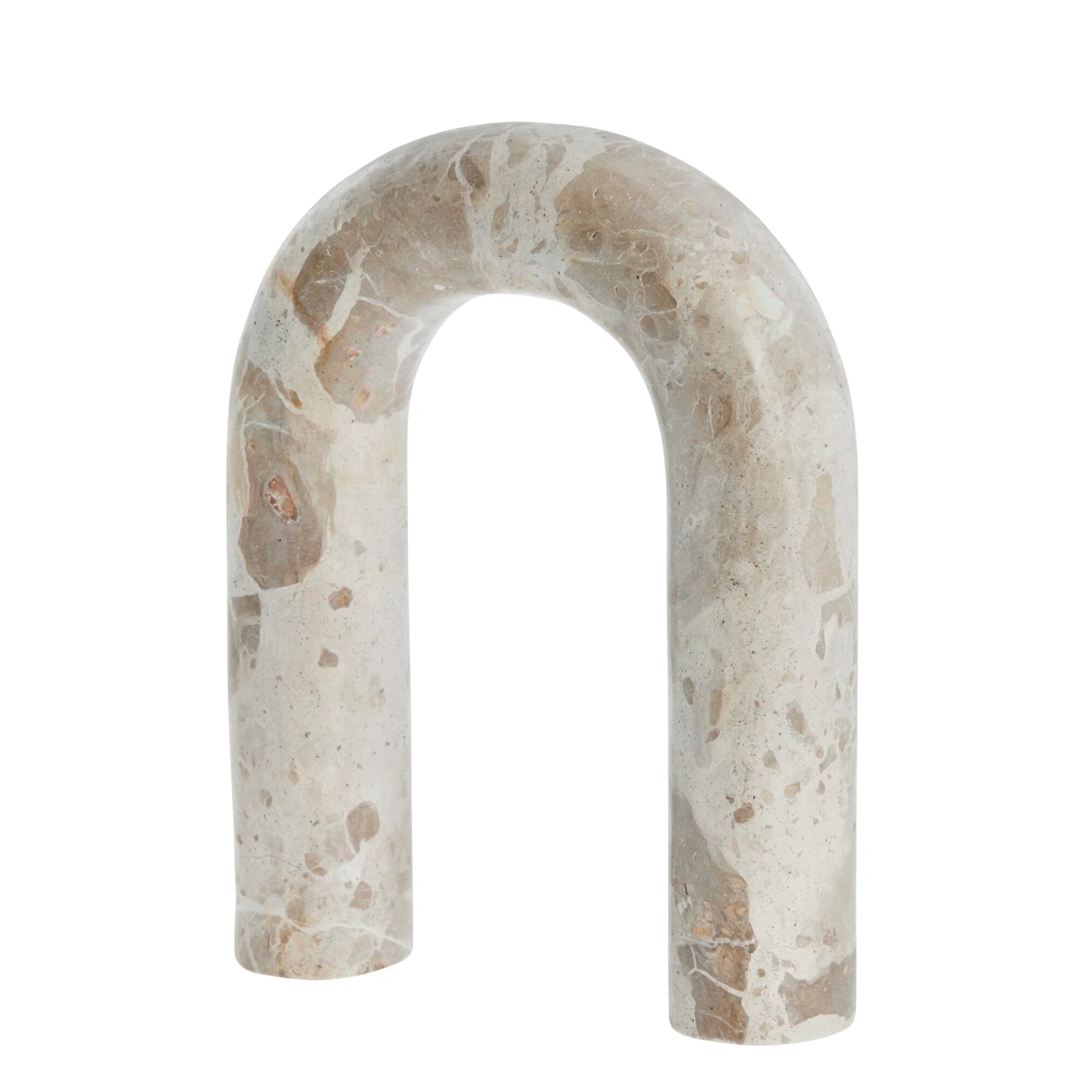 "Terra" — Marble Decorative Arches (Set of 2)