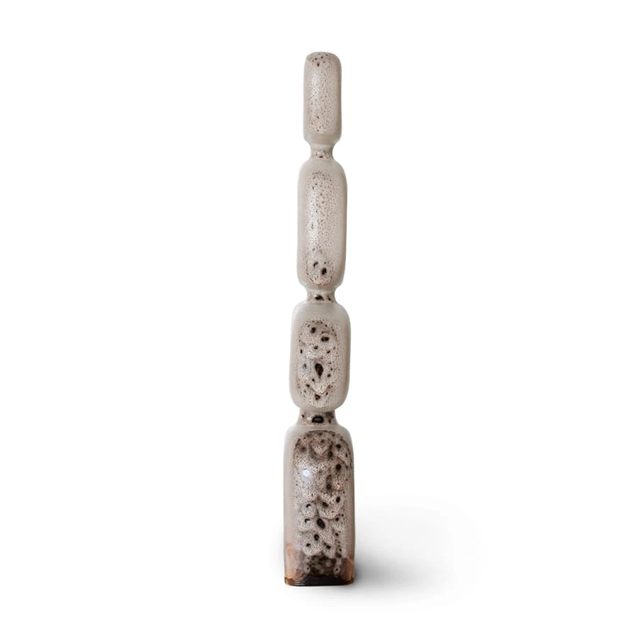 "Totem" — Abstract Ceramic Sculpture