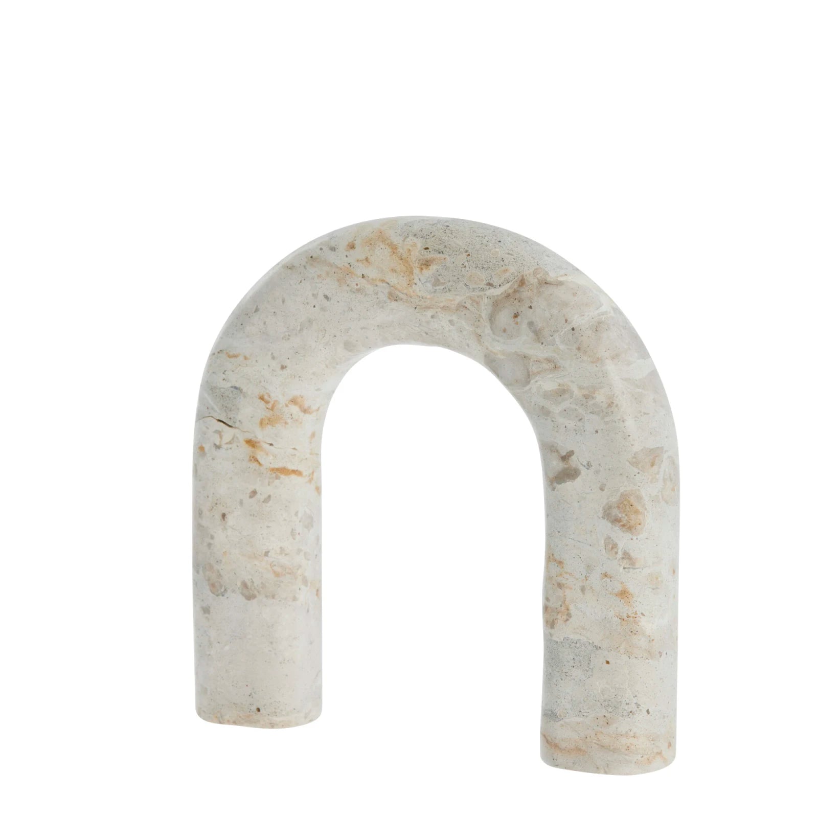 "Terra" — Marble Decorative Arches (Set of 2)